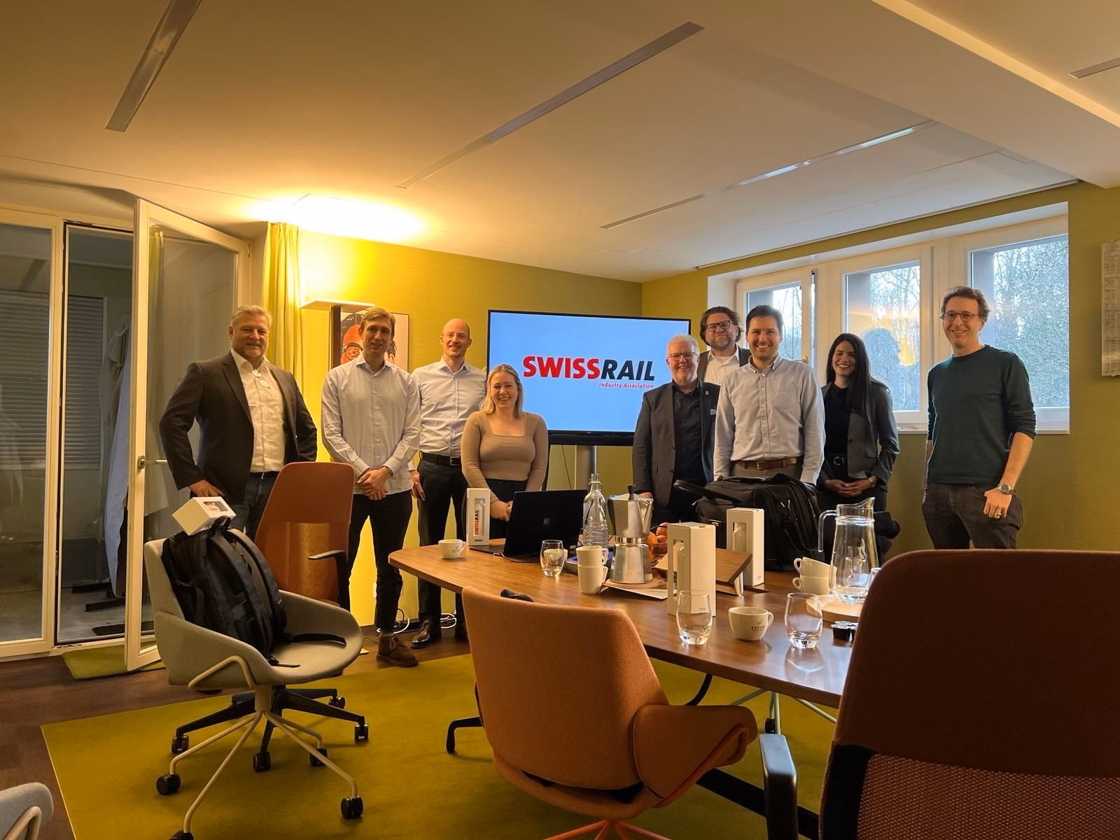 Foto di gruppo dell'evento sulla cybersicurezza