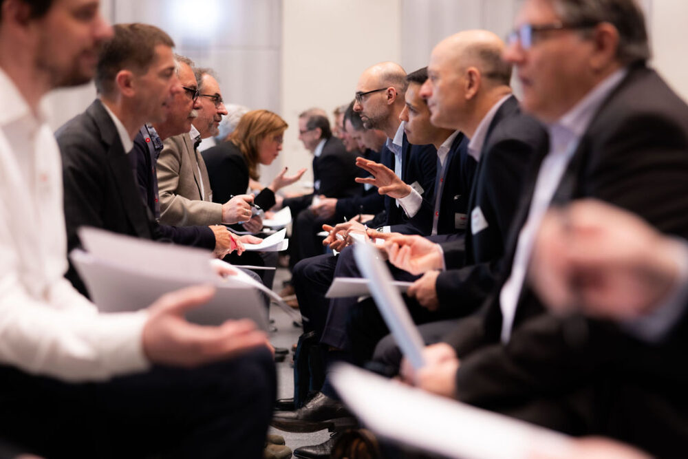 Photo des entretiens individuels lors de l'Export Day