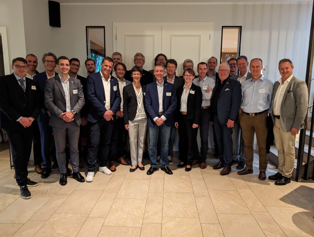 Photo de groupe lors de la visite du Brenner