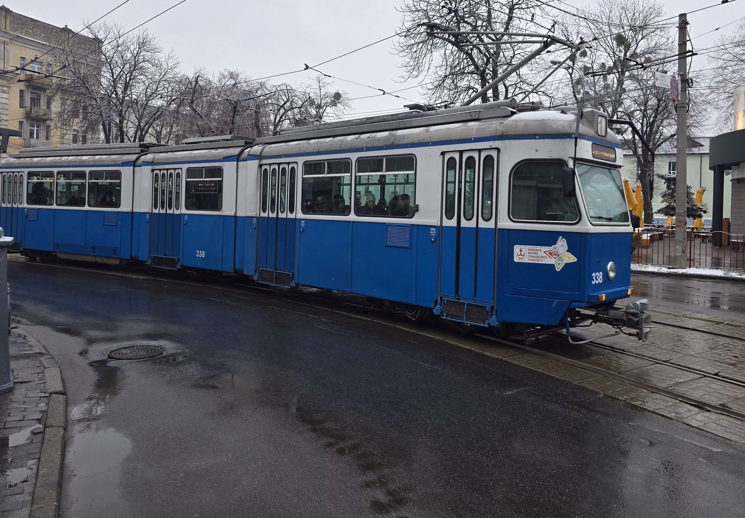 Il tram di Zurigo circola ora a Vinnytsia