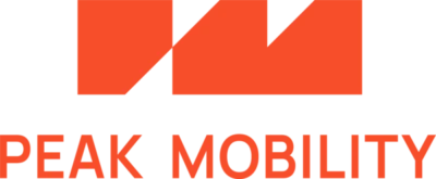 Peak Mobility Logo untereinander Orange